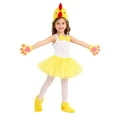 thumbnail image 2 of Tiijoy Kids Cute Yellow Chick Co_Stume Dress-Up Tutu Skirt Headband Outfits, Sizes One Size, 2 of 7