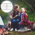 thumbnail image 4 of Parrilla de barbacoa plegable de acero inoxidable, parrilla de camping portátil y resistente, 4 of 6