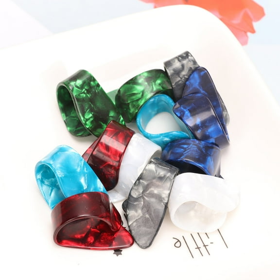 WHAMVOX 12pcs Assorted Color Guitar Picks Ultra Thin Lightweight Durable for Guitar and Bass Practice