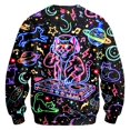 thumbnail image 4 of Kiijoy Boys Funny Graphic Sweatshirt Casual Sports Long Sleeve Pullover, Black, Sizes 5-14, 4 of 4