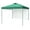 Green, variant on Outdoor 10' x 10' Popup Canopy Tent with side wall - Straight Leg, Instant Sun Shelter - White
