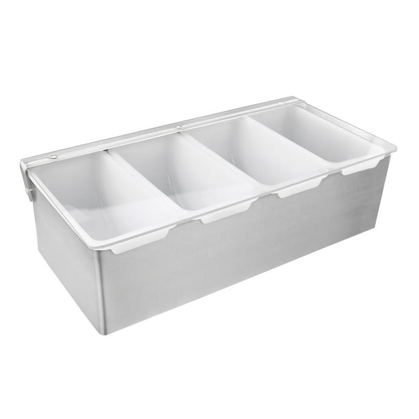 Dispensador de Condimentos New Star Foodservice 48025 Acero Inoxidable