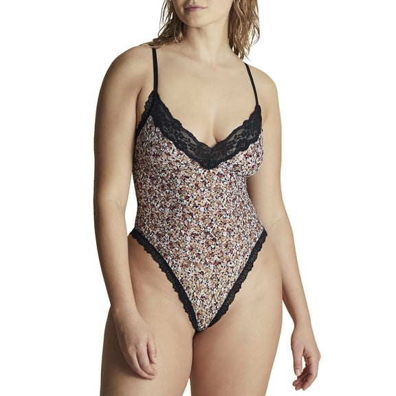 Moi Womens Plunge Bodysuit Style-RMS0023-P