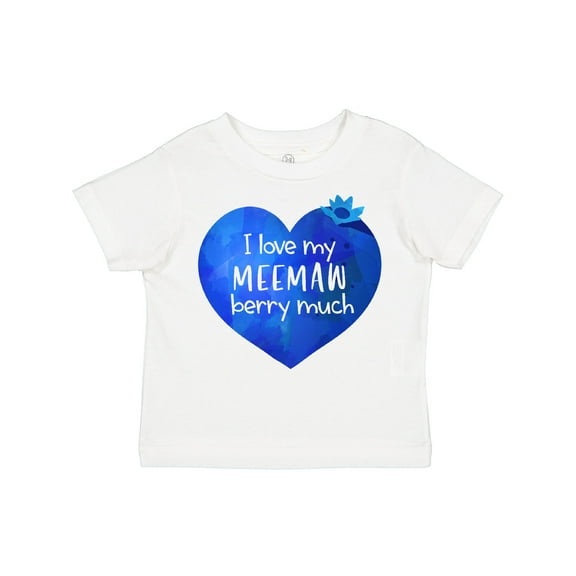 Inktastic I Love My Meemaw Berry Much Boys or Girls Toddler T-Shirt