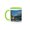 Green/White, variant on 3drose, Cloudy Morning on Central Avenue in Downtown Whitefish, Montana, Usa, 11oz Two-tone Red Mug