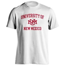 University of New Mexico Lobos UNM Distressed Retro Short Sleeve T-Shirt