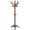Classic Style, variant on Solid Wood Corner Hall Tree with Coat Hooks and Hanging Rod, Entryway Coat Rack with Storage Shelves, Freestanding Corner Organizer for Bedroom, Living Room and Home Storage