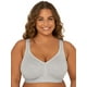 thumbnail image 1 of Sostén de Algodón sin Aros para Mujer Talla Grande Fruit of the Loom, 1 of 5