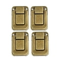 thumbnail image 1 of Durable Latches Hasp Lock 4pcs Antique Cabinet Case Decorative For Jewelry Boxes Hardware Home Security Suitcase, 1 of 8