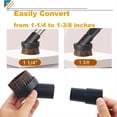 thumbnail image 3 of Accesorio Universal para Aspiradora, Juego de Cepillos Redondos para Polvo, Accesorios para Aspiradora y Adaptador de Cepillos de Crin de Caballo., 3 of 5