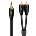 thumbnail image 1 of Cable de audio AudioQuest TOWER01MR de 1 m, RCA chapado en oro, 1 of 2