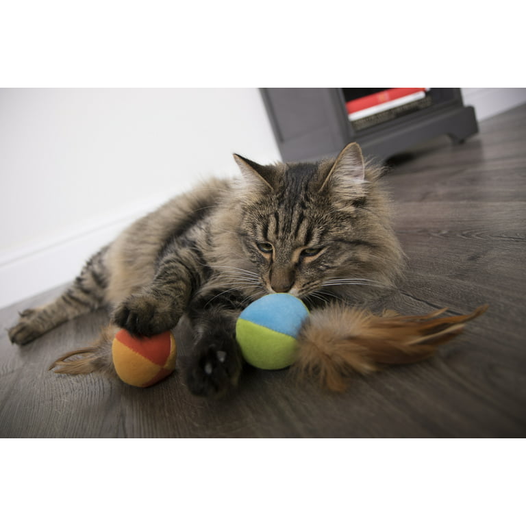 SmartyKat Track Tipper Suction Cup Ball Cat Toy