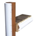 thumbnail image 2 of Dock Edge Piling Bumper - One End Capped - 6' - White [DE1020F], 2 of 2