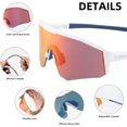 thumbnail image 2 of ROCKBROS Polarized Cycling Sunglasses Men and Women Lightweight Sport Glasses TR90 Frame UV400 Golf Fishing Sunglasses, 2 of 6