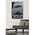 thumbnail image 2 of I Want To Believe Wall Poster, 22.375" x 34" Framed, 2 of 6