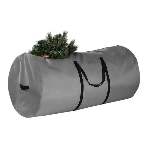 60x30 Inch Christmas Tree Storage Container - Heavy Duty Oxford Fabric Zippered Bag for 4.8 Ft Artificial Tree, Extra Large Tote with Handles for Decorations Storage