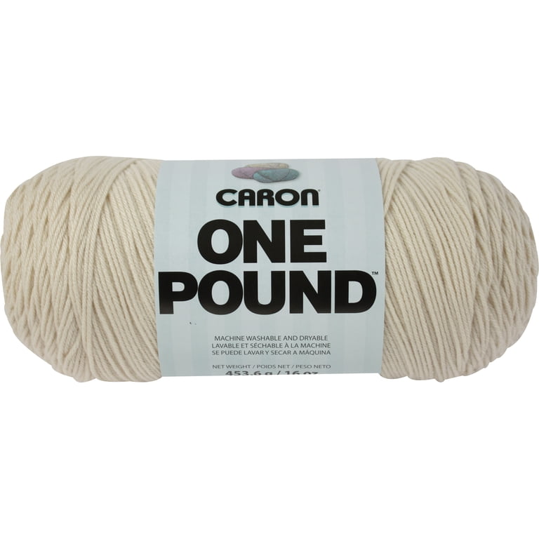 Caron One Pound Yarn – Multipack Of 4, Medium Weight Acrylic Yarn For Knitting & Crochet
