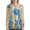 Brown and Blue-Dolphin, variant on DISNIMO Dolphin Printed Womens Zip Up Hoodies Hibiscus Flowers Printed Hooded Tops Long Sleeve Jacket Coat with Pockets, 3XL