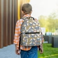 thumbnail image 6 of Honeii Cute Rabbit Print Backpack for School,15.6 inch Laptop Back Pack for High School and College Students, Waterproof Computer Bookbag-One Size, 6 of 6