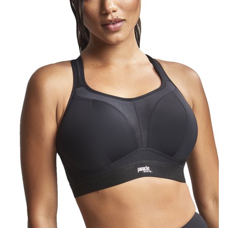 

Panache Non-Wire Sports Bra (7341B) 30DD Black/Black