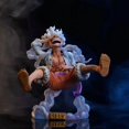 thumbnail image 2 of Figura de anime One Piece Luffy Gear 5 Sun God Nika 17 cm, figura de acción de PVC, estatua, modelo coleccionable, muñeca, juguetes para niños, regalo, 2 of 5