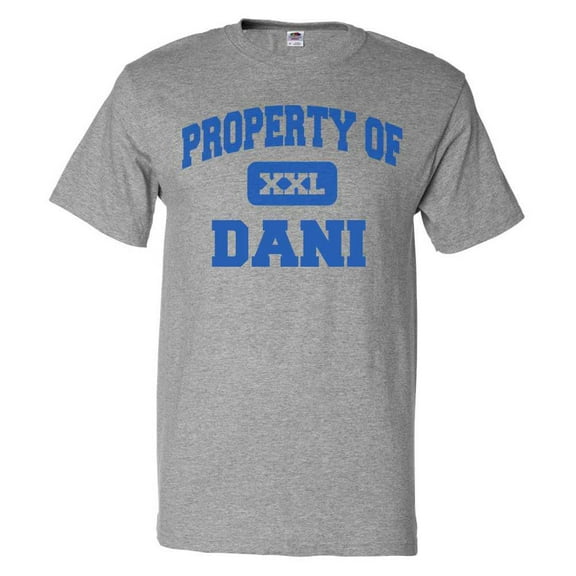 Property of Dani T shirt Funny Tee Gift