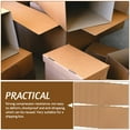 thumbnail image 4 of Miangastore 10 Sheets of Corrugated Package Box Carrying Box Shipping Corrugated Board for Packaging Box Delivery Bottle, 4 of 8