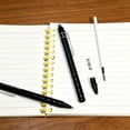 thumbnail image 4 of Erasable Gel Ink Pen,Retractable Fine Point Pen,Smooth Writing Stationery,0.5mm Fine Tip Retractable Design Erasable Ink No Stain Residue,Smooth Writing Gel Pen for Puzzle Crossword,Black, 4 of 9