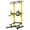 Yellow, variant on SogesPower Power Tower Dip Station Pull up Bar Stand with Adjustable Height, Multifuctional Training Equipment for Home Gym