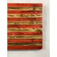 thumbnail image 4 of Handmade Large Rustic Wooden American Flag with 50 Star Carved Union Indoor/Outdoor Americana Wall Art, 4 of 8