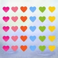 thumbnail image 2 of 120 pegatinas magnéticas de 3 cm para pizarra con forma de corazón para nevera, ideales para premios de juegos infantiles (rojo, naranja, amarillo, verde, azul y rosa)., 2 of 7
