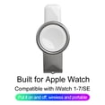 thumbnail image 2 of 2 en 1 USB-A Tipo-C Reloj inteligente Cargador duradero Soporte de base de carga inalámbrica para Apple Watch 2/3/4/5/6/7 / SE Kit, 2 of 8