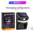 thumbnail image 5 of 8 PCS Solar Wall Lamp With Mosquito Killer - 2-In-1 Outdoor Anti-Mosquito & Lighting Kit , Outdoor Waterproof Lighting For Patio, Porch, 5 of 16