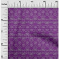 thumbnail image 1 of oneOone Silk Tabby Fabric Geometric Block Printed Fabric 1 Yard 42 Inch Wide, 1 of 4