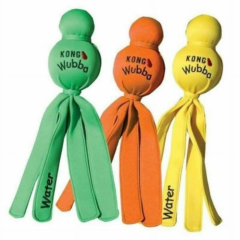 Water Wubbas Dog Toys Floating Lake Pool Fetch Fun Assorted Colors