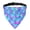 487, variant on DIQADILA Purple Zig Zag Pineapple Pattern Print Over the Collar Clip-On Dog Pet Bandana