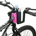 thumbnail image 2 of Twinkseal Bicycle Drink Holder Bicycle Cup Holder with Phone Mount Universal Non-slip Drink Holder for Bikes Scooters More 3-in-1 Design Holds Water Bottles, 2 of 7