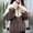 Coffee, variant on Blmnix Zip Up Womens Jacket Antimicrobial Protection Windbreaker Fleece Jacket Women Sherpa Raincoats Red Long Sleeve Jackets for Women Trendy