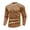 Brown, variant on Colsmile Men's Cable Knit Crewneck Sweater, Casual Long Sleeve Pullover for Fall Winter