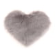 thumbnail image 1 of Alfombra Love Shape de piel de oveja Alfombra De Piel De Oveja Suave Peluda Con Forma De Amor Alfombra De Piel Sintética De 5 Cm De Pelo Gris Gris Magideal Alfombra Love Shape de piel de oveja, 1 of 7