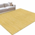 thumbnail image 2 of Cream Yellow Washable Living Room Rugs 6'x9', Country Vintage Minimalist Solid Color Backdrop Washable Throw Large Area Rug Non-Slip Sturdy Edge Binding Carpet for Dining Room Kitchen Office, 2 of 9