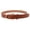 Cognac, variant on CTM Arrow Frame Buckle Dress Belt (Women)