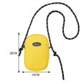 thumbnail image 2 of Bolso Bandolera Bolso bandolera para mujer, portátil, informal, monedero, lona, ​​simple para viajes (amarillo) Ehuebsd Para Estrenar, 2 of 8