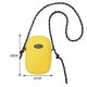 thumbnail image 3 of Bolso Bandolera Bolso bandolera para mujer, portátil, informal, monedero, lona, ​​simple para viajes (amarillo), 3 of 8