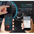 thumbnail image 4 of Kit de coche Bluetooth, receptor Bluetooth, adaptador de audio manos libres Bluetooth 4.1 con micrófono, base magnética y aislador de suelo de ruido para audio de coche, 4 of 4