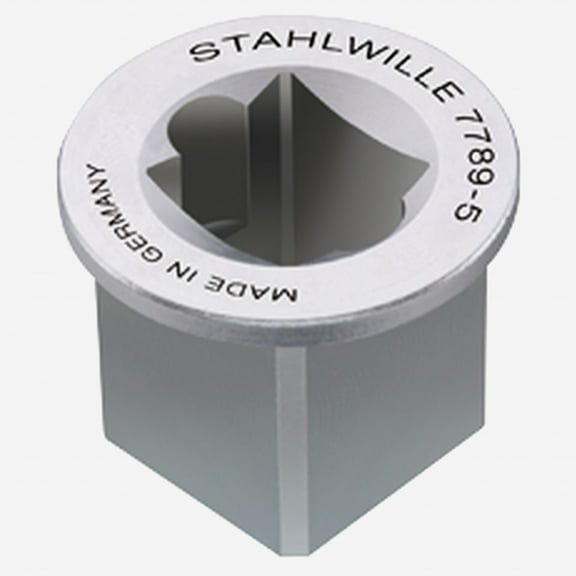 Stahlwille 7789-5 Square Drive Adaptor, 3/8" Socket, 1/2" Plug