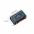 thumbnail image 3 of 10 Pack, Christmas Gift Boxes with Lids, Small Blue Cardboard Boxes for Holiday Treats, Candy and Cookie Packaging Decoration, 3 of 4