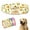 White, variant on Pet Artist Fabric Personalized Dog Collar Customized Pet Puppy Name Number Engraved Floral