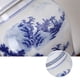 thumbnail image 4 of Lámpara de mesa de cerámica china moderna, lámpara de noche for dormitorio, lámpara de mesa de porcelana azul y blanca con pintura de paisaje grande for sala de estar, 4 of 6