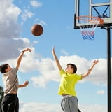 Gymax 15'' Basketball Rim Wall Door Mounted Basketball Hoop w/ All ...